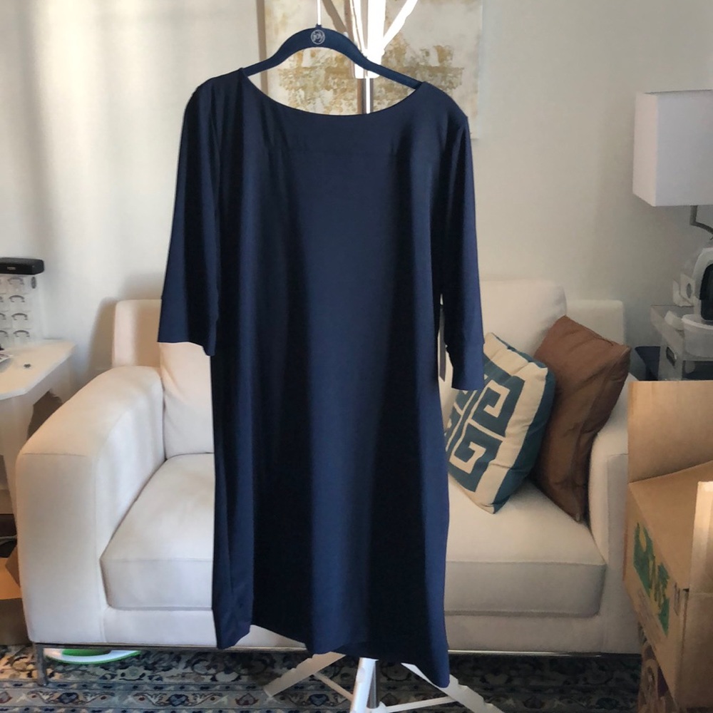 Audrey whitmore navy dress